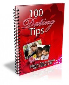 100 essential dating tips e-book cover with PLR/MRR resell rights - digital download guide for modern relationships