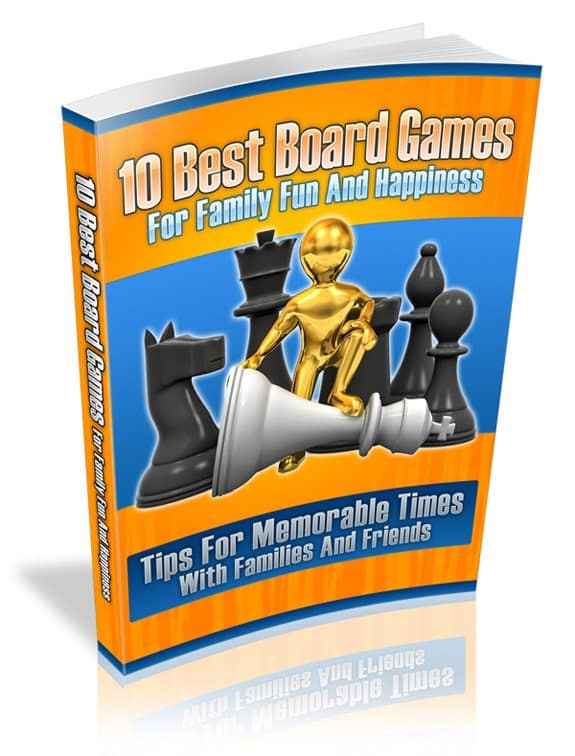 10 Best Board Games For Family Fun And Happiness – digital guide with PLR resell rights