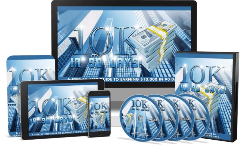 10k in 90 days video upgrade with PLR MRR resell rights digital download