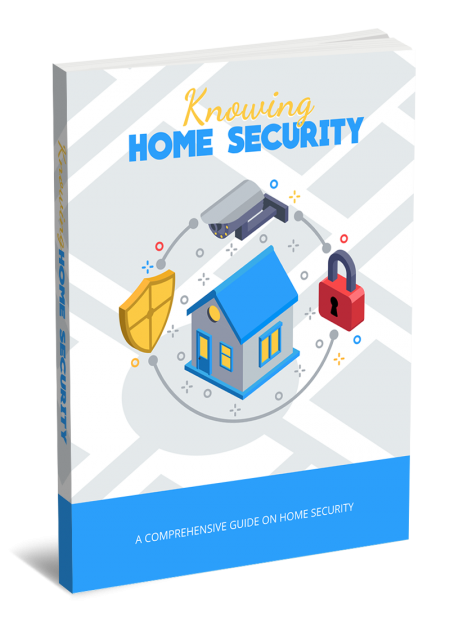 Home security digital ebook with PLR resell rights – cover image
