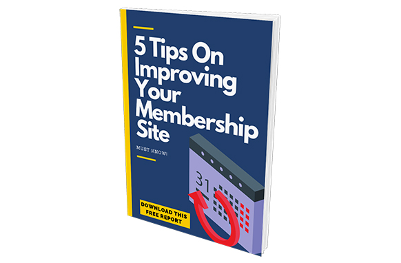 Membership site improvement tips PLR ebook covers and sales page bundle