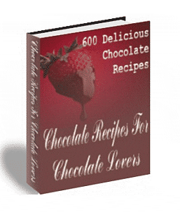600 Delicious Chocolate Recipes - digital cookbook with PLR MRR resell rights
