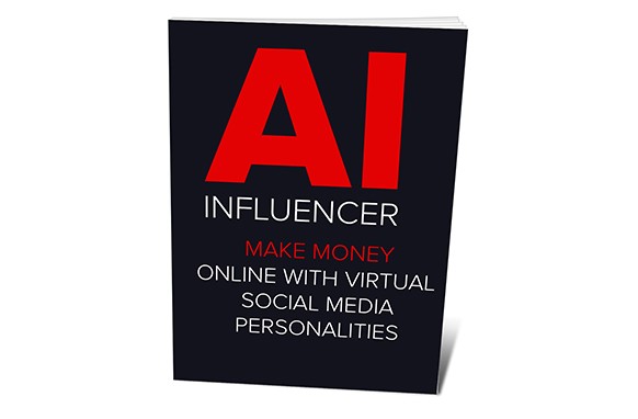 AI influencer virtual persona digital marketing course with PLR resell rights
