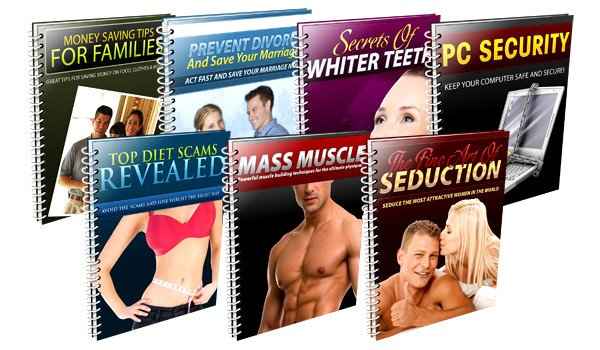Digital PLR reports with resell rights, editable PSD files and squeeze pages