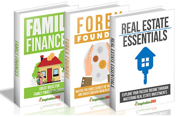Collection of 3 finance and investing ebooks with PLR/MRR resell rights - digital download bundle