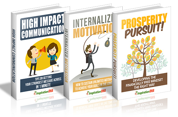 Personal development ebook collection PLR MRR – 3 titles with resell rights, digital download