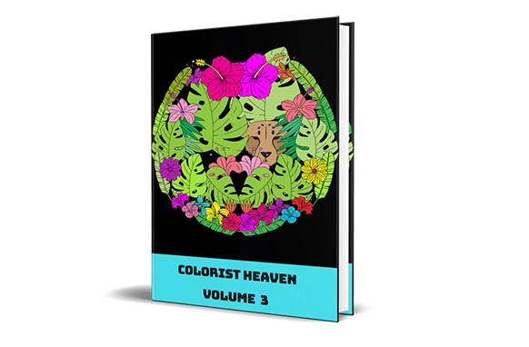 80 unique mandala and floral coloring designs for digital download with PLR/MRR resell rights