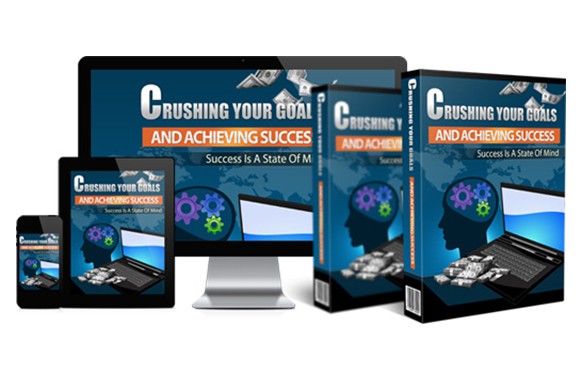 Crushing Your Goals – PLR goal setting ebook with resell rights digital download