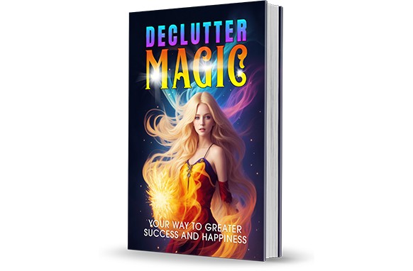 Declutter Magic digital PLR bundle with training guide and resell rights for clearing mental and physical clutter