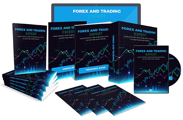 Forex trading PLR ebook with checklist cheat sheet and marketing materials for instant digital download