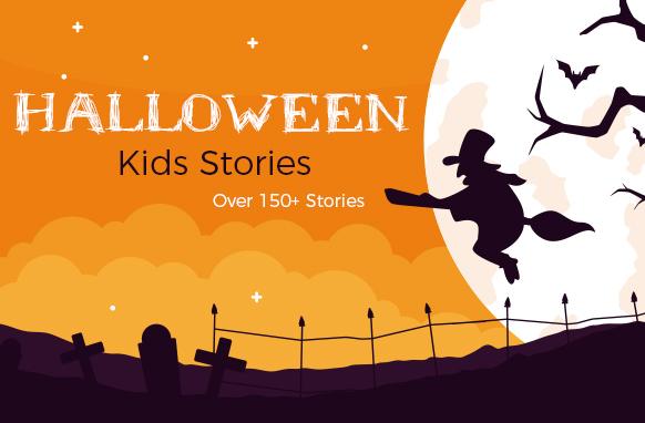 Halloween kids stories digital download with PLR MRR resell rights