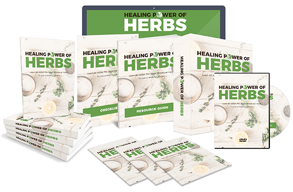 Beginners guide to healing power of herbs with PLR MRR resell rights digital download