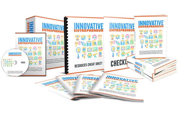 Innovative Entrepreneur digital course with PLR resell rights, video