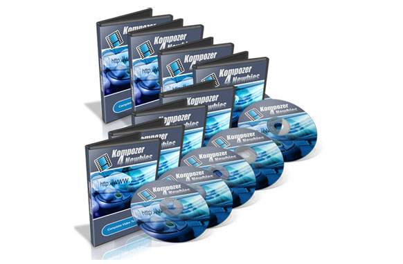 Kompozer 4 Newbies digital guide with PLR resell rights for building websites