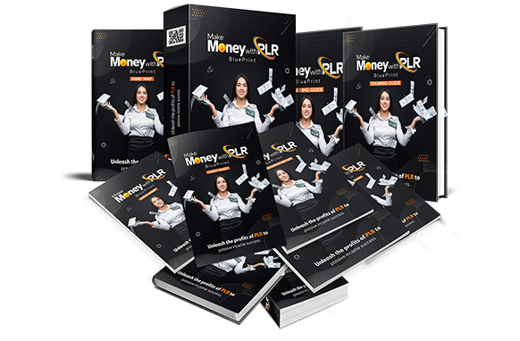 PLR training guide with mind map and cheat sheet for selling digital products online and making passive income