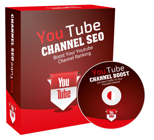 YouTube ranking video course thumbnail - learn to generate traffic and rank your channel with this PLR/MRR digital download