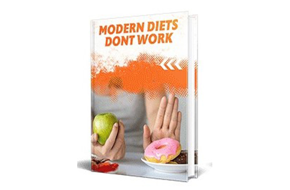 Modern diets don't work - PLR ebook and covers for resell weight loss content