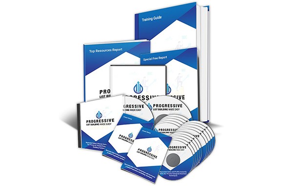 Progressive List Building Made Easy – digital PLR training guide, videos and audio.