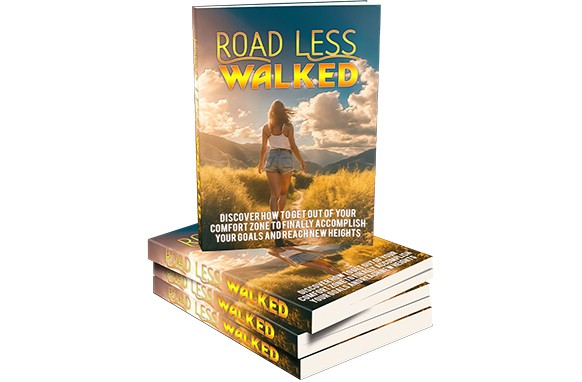 Digital roadmap to leave comfort zone, achieve goals, with PLR MRR resell rights package