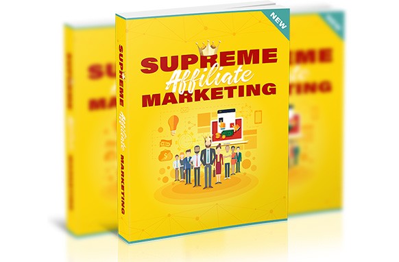 Supreme Affiliate Marketing PLR package with training guide, cheat sheet, and resell rights