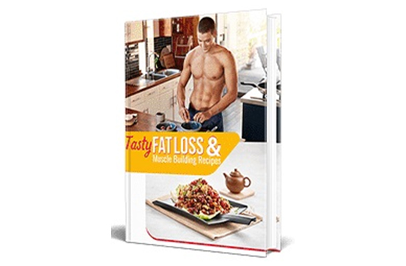 Muscle-building recipes PLR ebook with editable cover graphic design for resellers