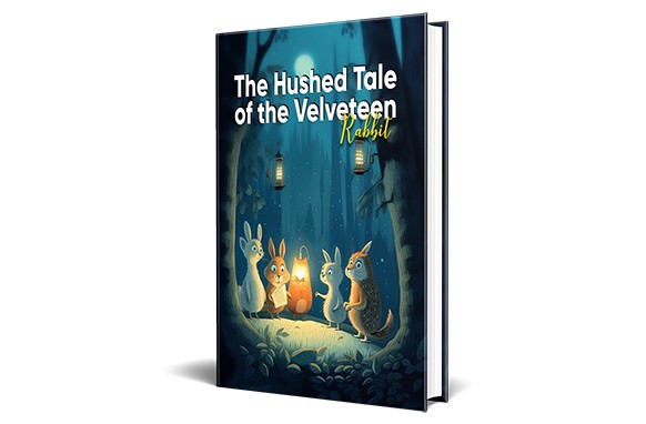The Hushed Tale Of The Velveteen Rabbit children's book cover with PLR resell rights