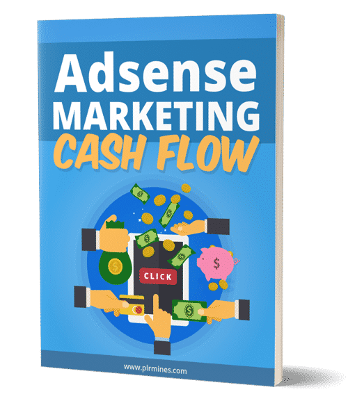 Adsense marketing cash flow PLR eBook with digital download and resell rights