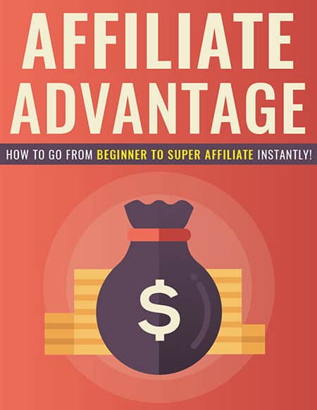 Affiliate marketing PLR report cover image showing strategies for super affiliate success