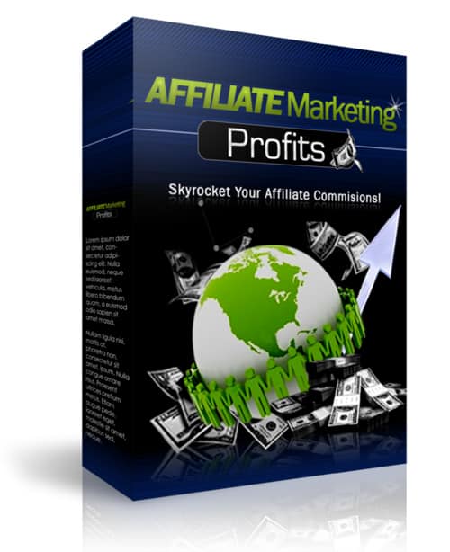 Affiliate Marketing Profits digital guide with PLR MRR resell rights for earning 5 figure incomes