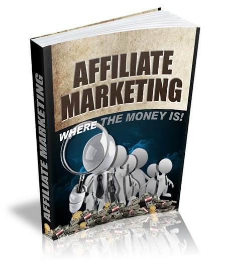 Affiliate Marketing Where The Money Is – digital PLR guide for finding profitable niches and clients