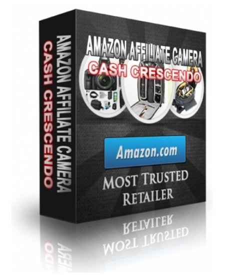 Amazon Affiliate Camera Cash Crescendo – digital camera niche PLR product with resell rights