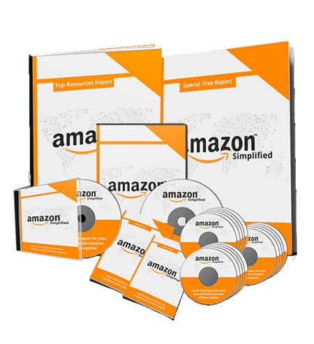 Amazon affiliate marketing video course with PLR resell rights digital download