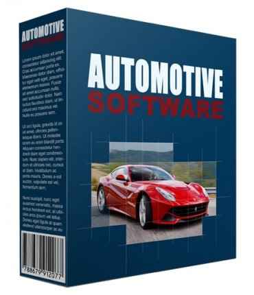 Automotive PLR software for dealers, service centers, and vehicle sellers – digital download with resell rights