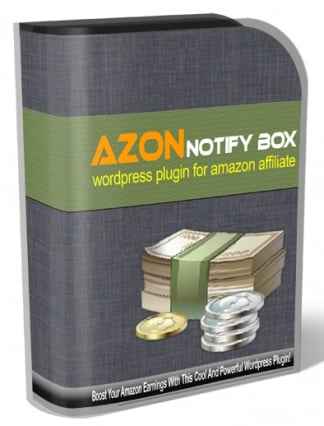 Azon Notify Box WordPress Plugin – beautiful notification box for Amazon affiliate sites