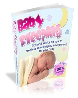 Baby sleeping PLR package with master resell rights for safe infant sleep products
