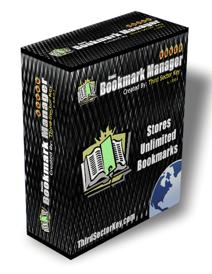 Basic Bookmark Manager digital download with PLR MRR rights for unlimited bookmarks and notes