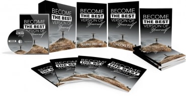 Video course cover: Become the best version of yourself with PLR resell rights - self-discovery and authenticity