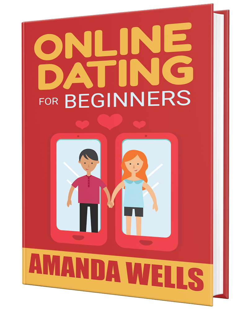 eBook cover for Online Dating for Beginners featuring tips for success in digital dating