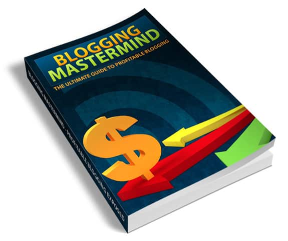 Blogging Mastermind digital download guide with PLR MRR resell rights for profitable WordPress blogs