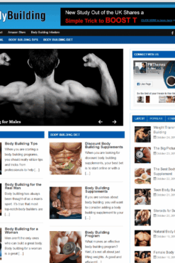 Body Building PLR Blog