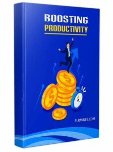 Boosting productivity PLR eBook with resell rights for digital marketing and personal success