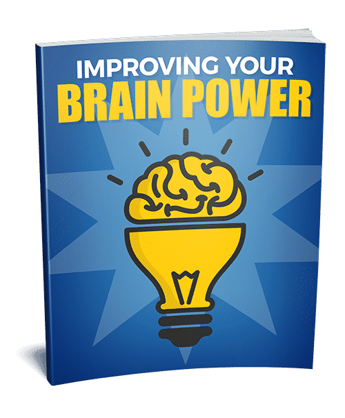 Improve your brain power ebook with memory puzzles, exercises, and PLR resell rights