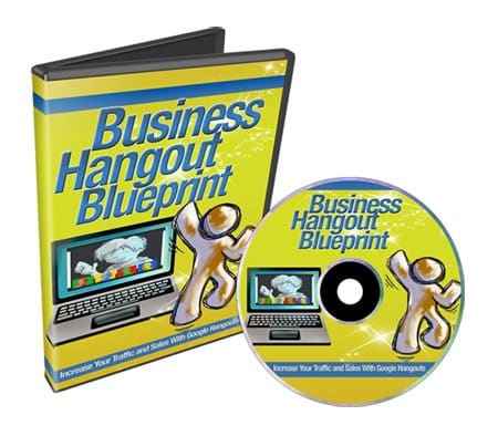 Business Hangout Blueprint video course with PLR MRR resell rights for growing your business using Google Hangouts