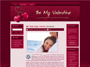 Cherry Love HTML and WordPress Theme digital download with Master Resale Rights