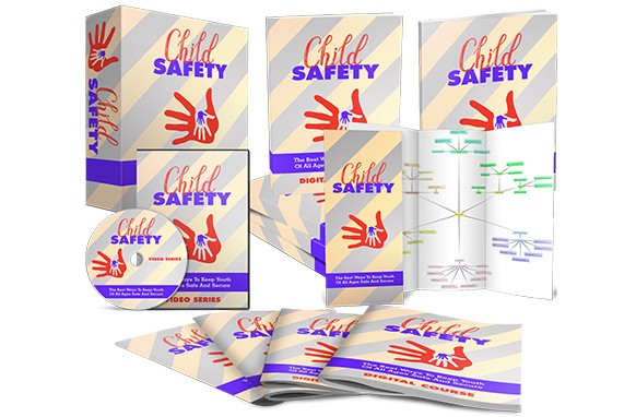 Child safety video course with PLR resell rights – digital download tutorial package
