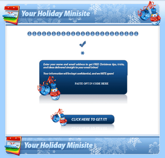 Christmas Themed Minisites and WordPress Themes with PLR/MRR Resell Rights