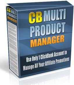 ClickBank Multi Product Manager script with resell rights – digital download for multiple hoplinks
