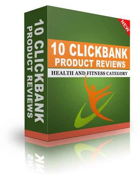 ClickBank Reviews Vol.3 - health product review articles with PLR resell rights