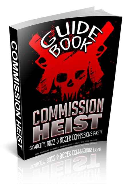 Commission Heist digital download PLR MRR guide for high conversion affiliate marketing strategy