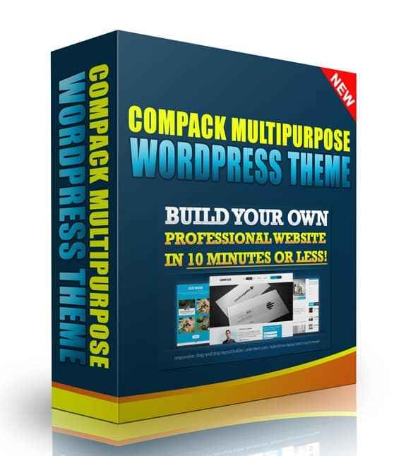 Compack Multipurpose WordPress Theme - digital download with PLR resell rights